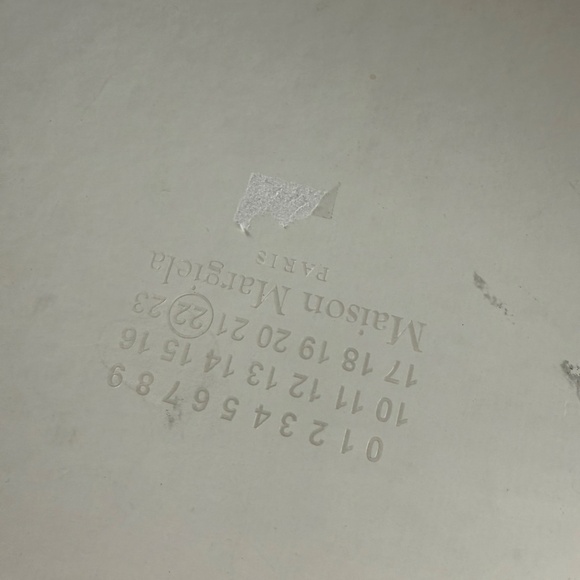 MAISON MARTIN MARGIELA WEDGE CUTOUT HEEL BOOTIES 41 - Picture 9 of 14